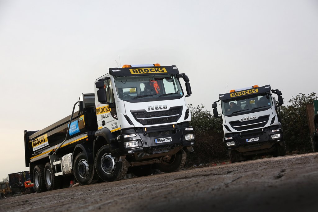 Brocks Haulage Take Nine 32-Tonne IVECO Stralis X-Way Tippers