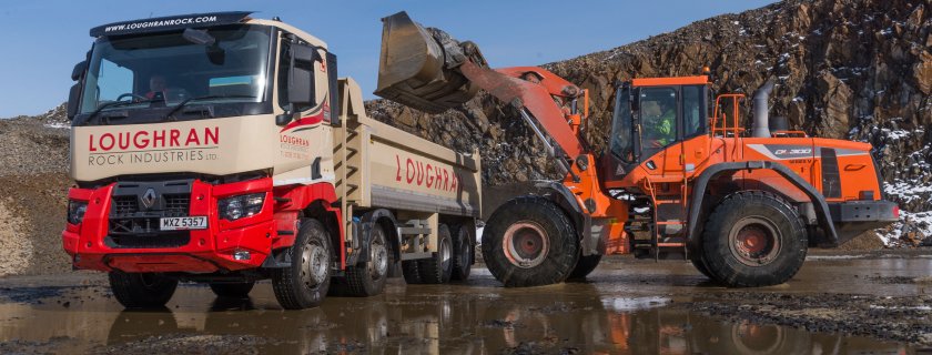 New Range C and T Rock up at Loughran Rock Industries