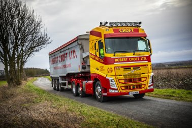 Volvo Trucks Celebrate Ten Years of Robert Croft Transport