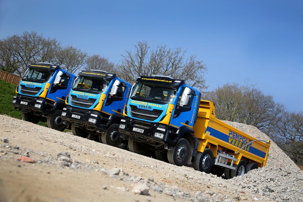 IVECO grows share of Penfold Verrall fleet with first Stralis X-Way tippers