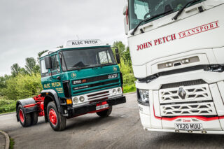 John Petch Transport's Classic DAF