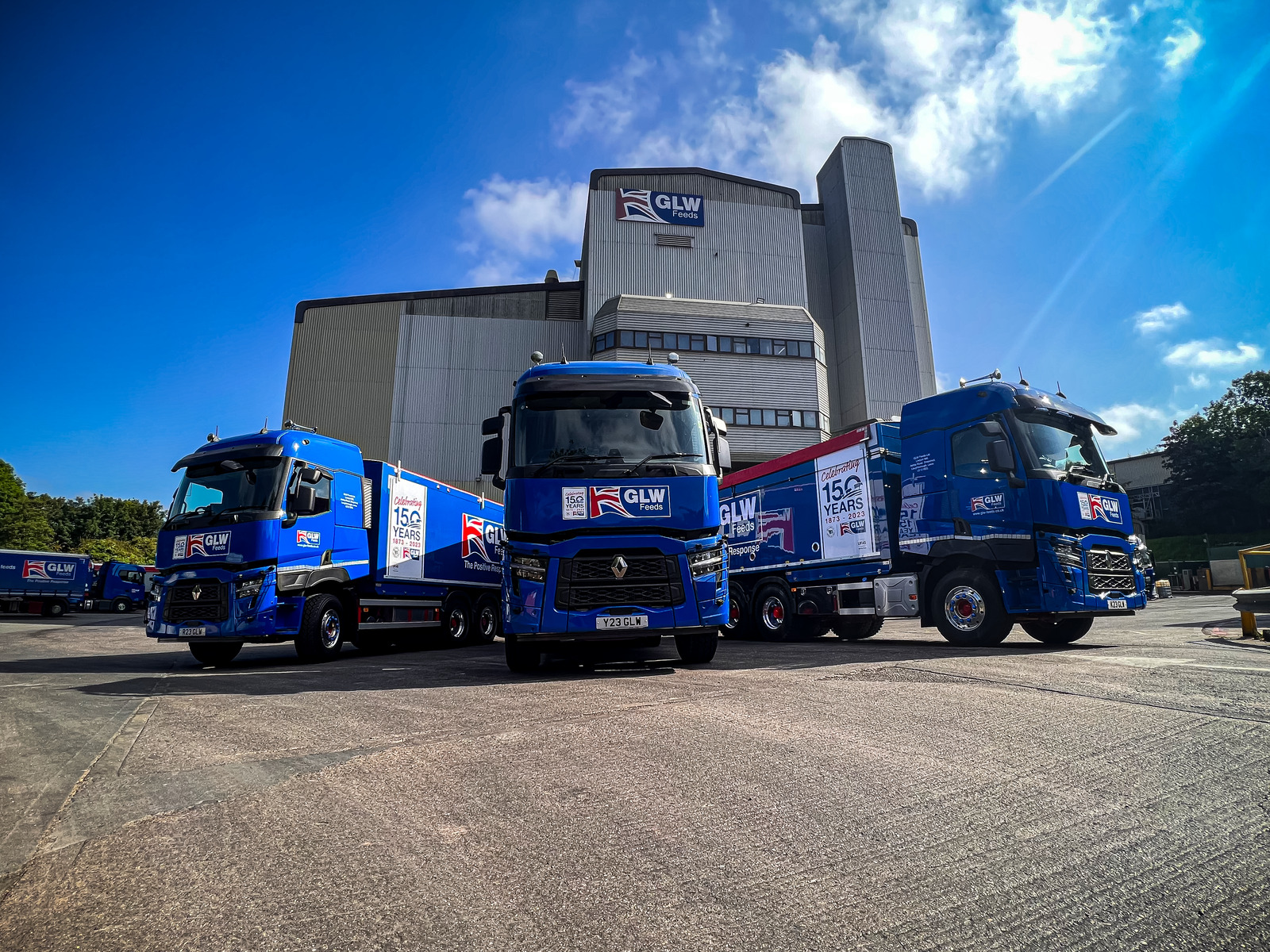 GLW Animal Feeds Celebrate with Volvo