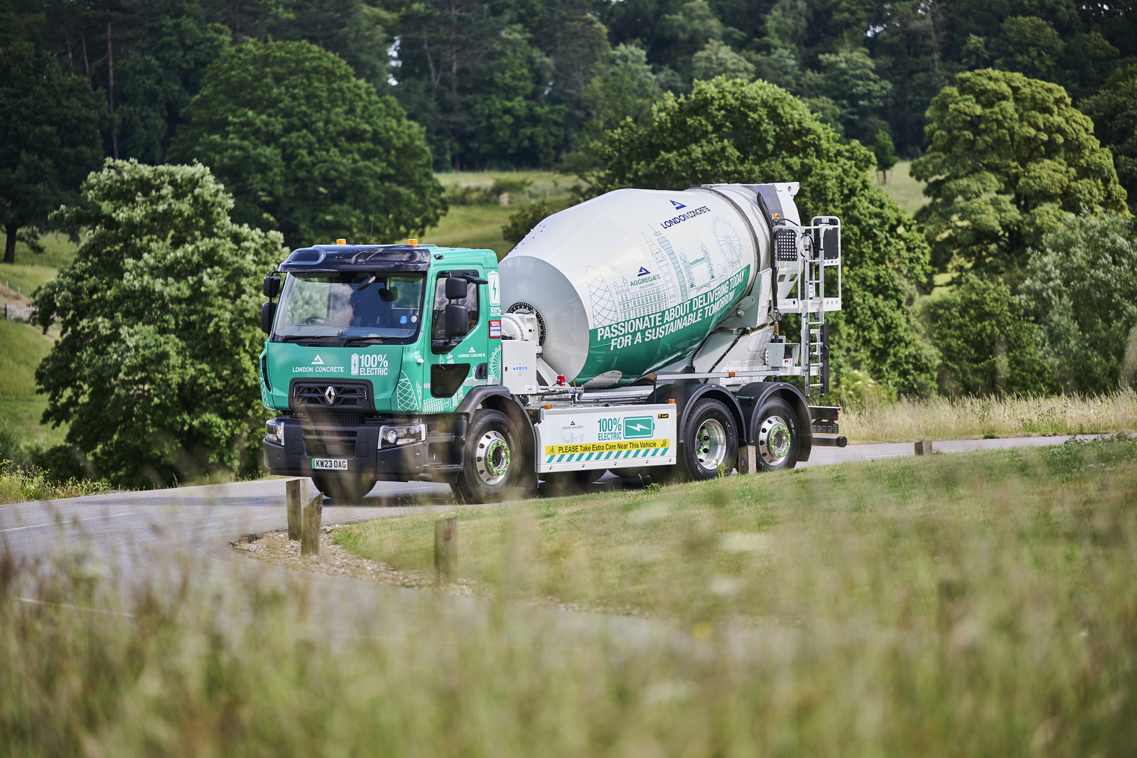 Aggregate Industries Electric Concrete Mixer