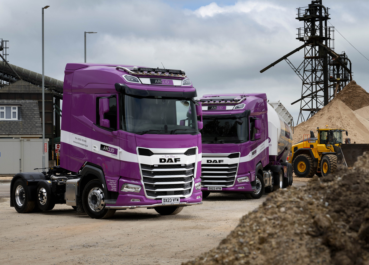 Arclid Transport's New Trio of DAF XGs