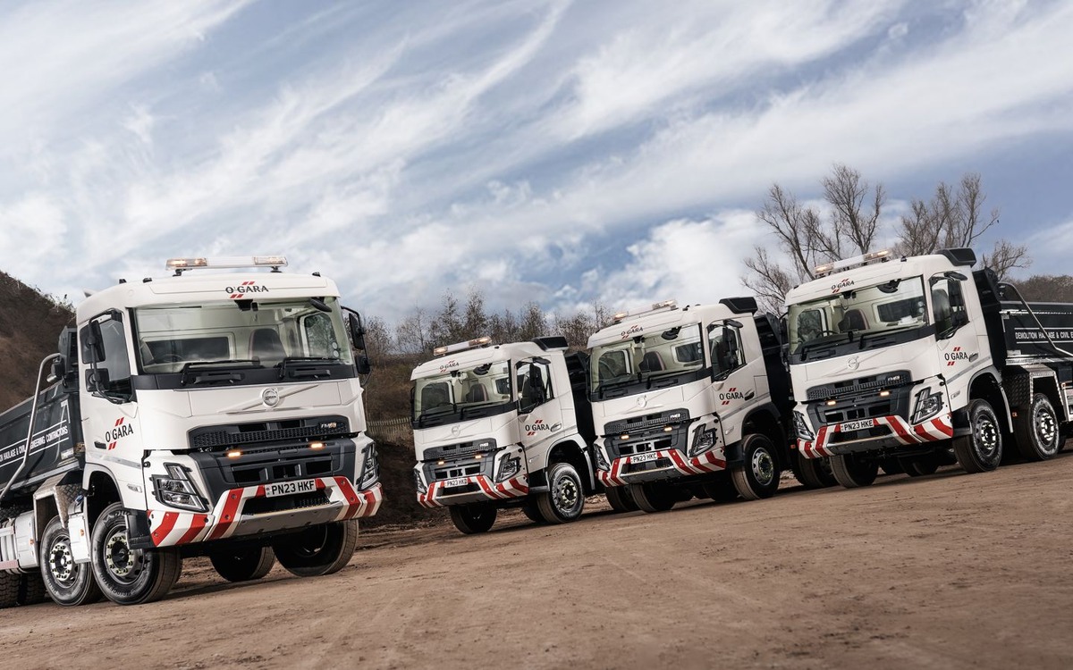 O'GARA ADDS VOLVO FMX 420 T THEIR FLEET