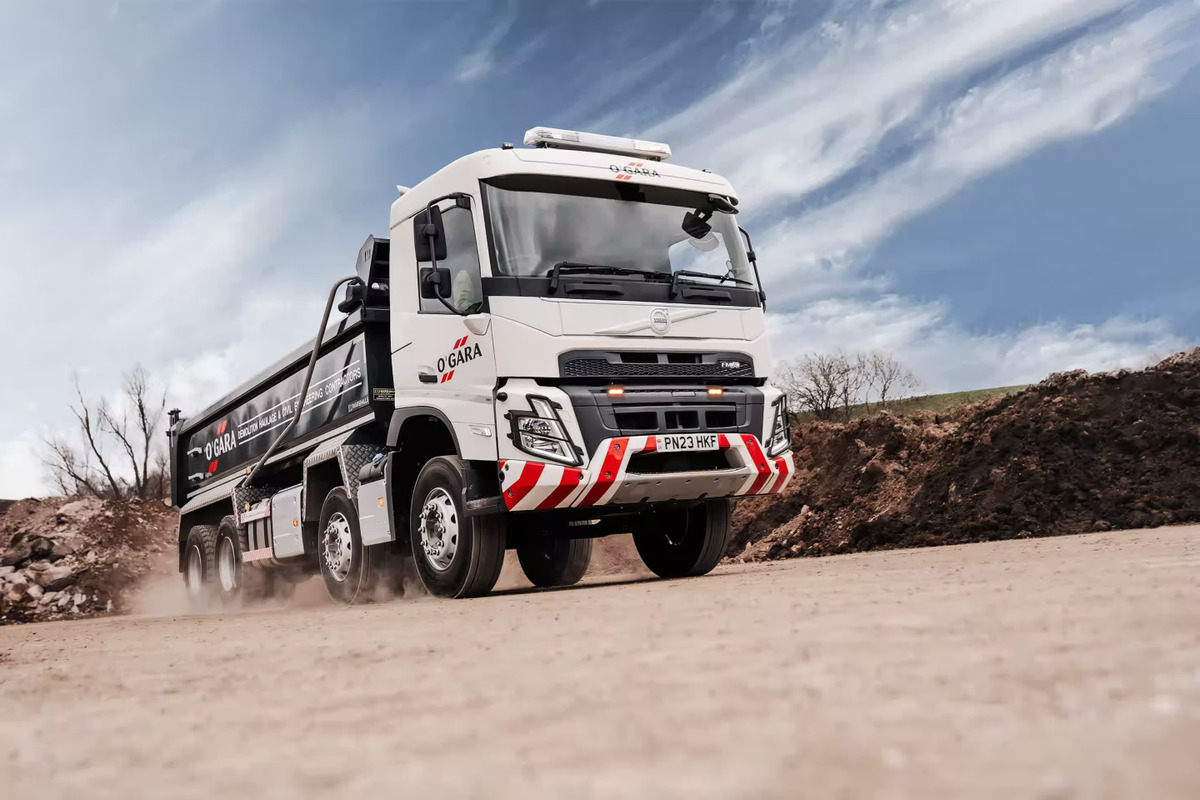 New Volvo FMX 420 Join O'Gara's Fleet