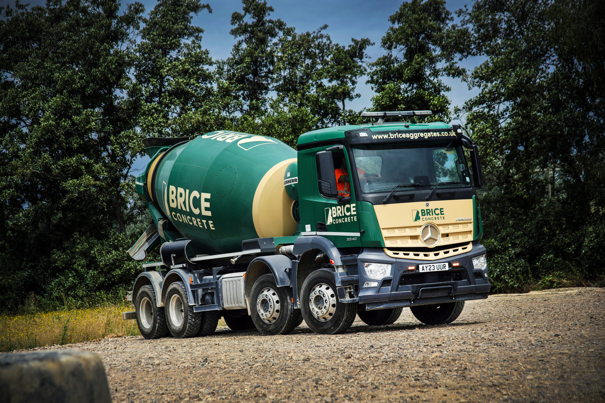 Mercedes-Benz Arocs for Brice Aggregates