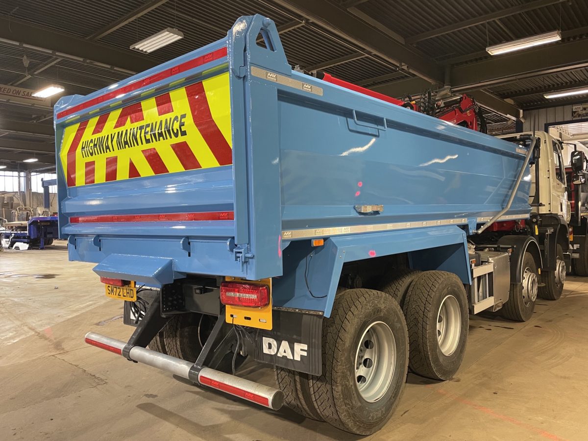 DAF CF 450 Tippers for Valley Water Services