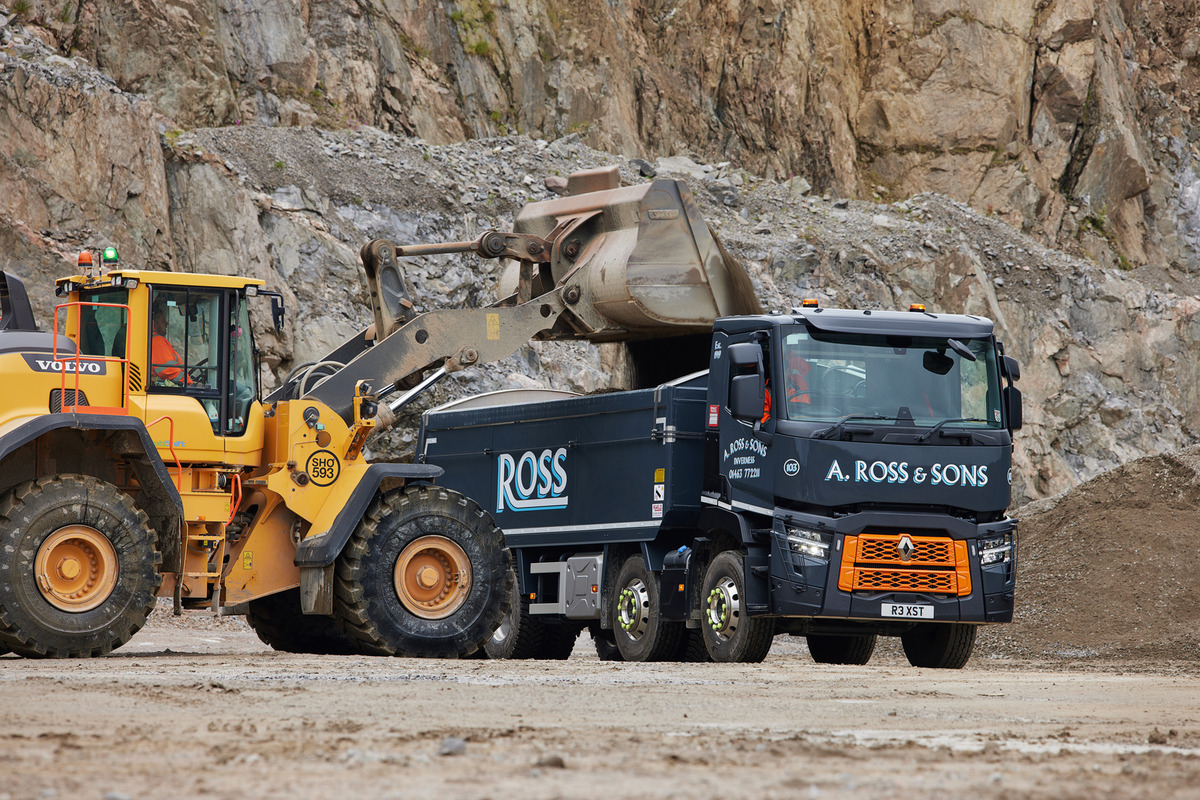 New Renault C430 Trucks for A Ross & Sons