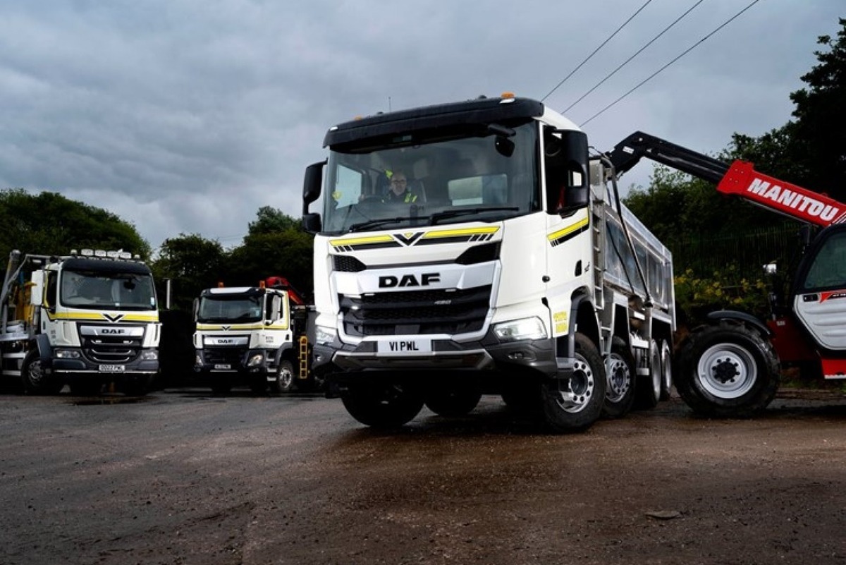 Potteries Waste Introduce New DAF XDC Tippers