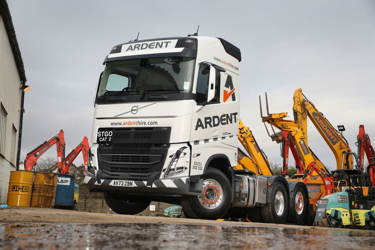 Ardent Hire Takes on 20 New Volvos