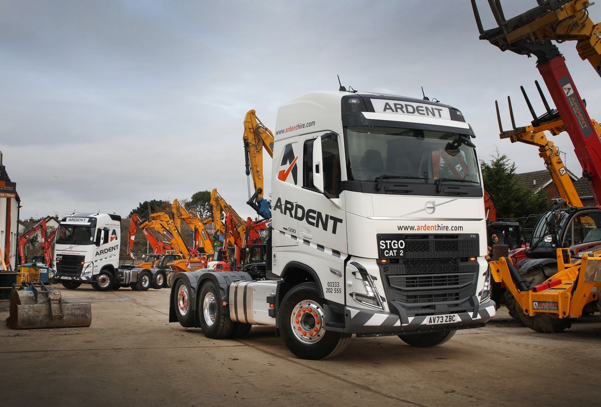 Ardent Hire Takes on 20 New Volvos