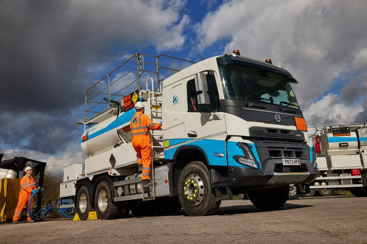 Orica UK Expands Fleet with Four Volvo FMX Trucks