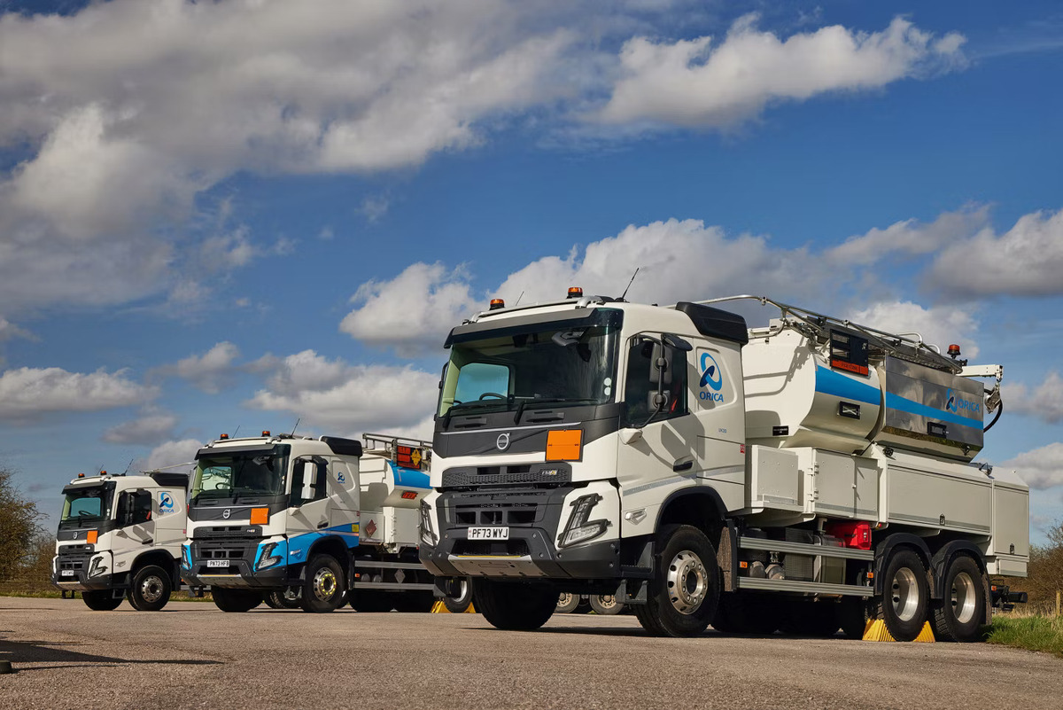 Orica UK Expands Fleet with Four Volvo FMX Trucks