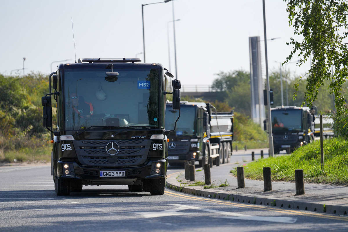 GRS Group Showcases The UK’s Largest Econic Tipper Fleet