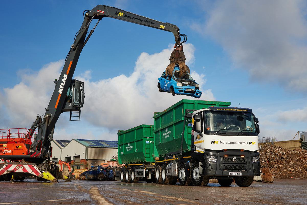 Morecambe Metals Roll Out New Renault Trucks C520