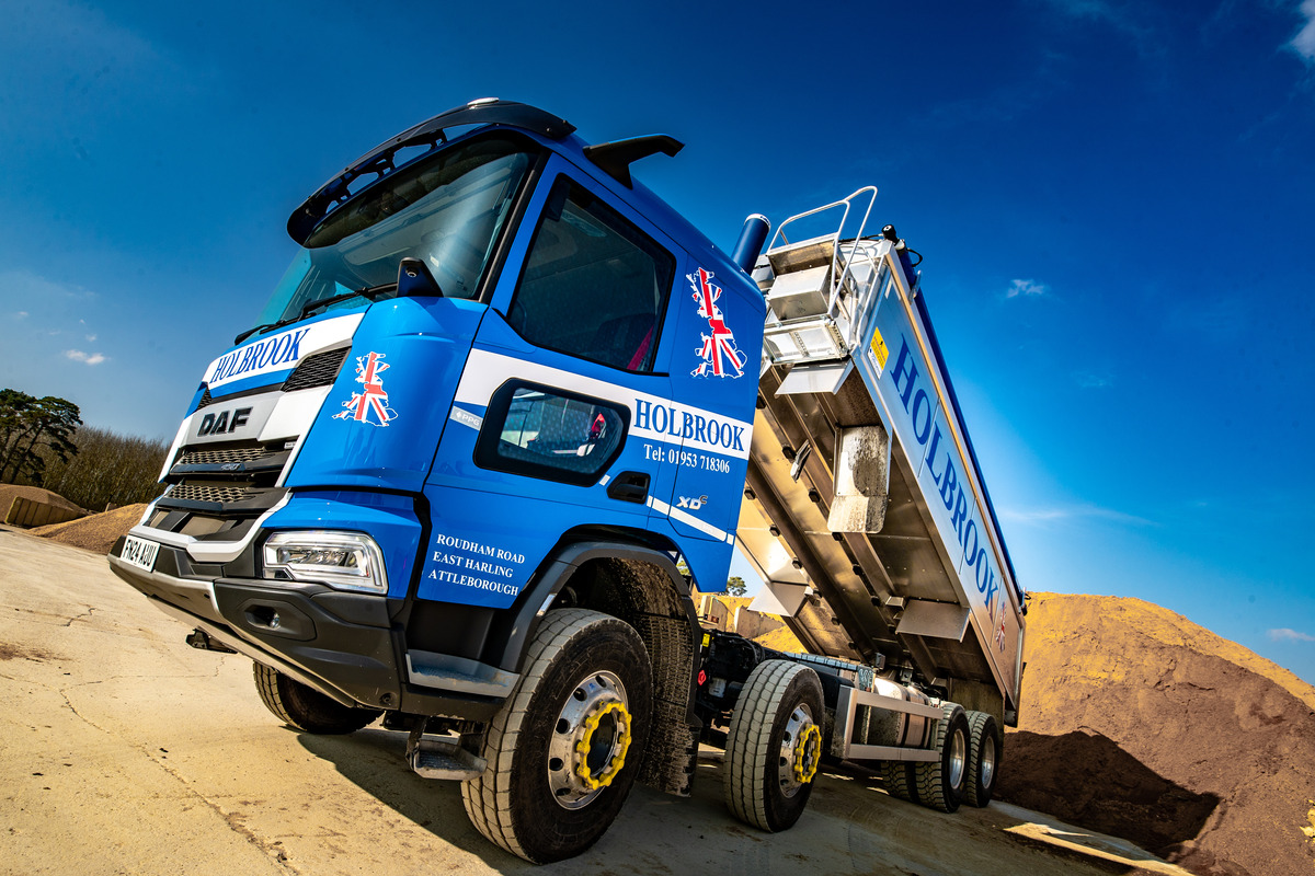 New DAF XDC Tippers Boost Fleet Expansion for Rory J. Holbrook