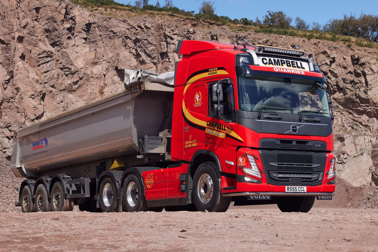 Campbell Contracts Sticks with Volvo