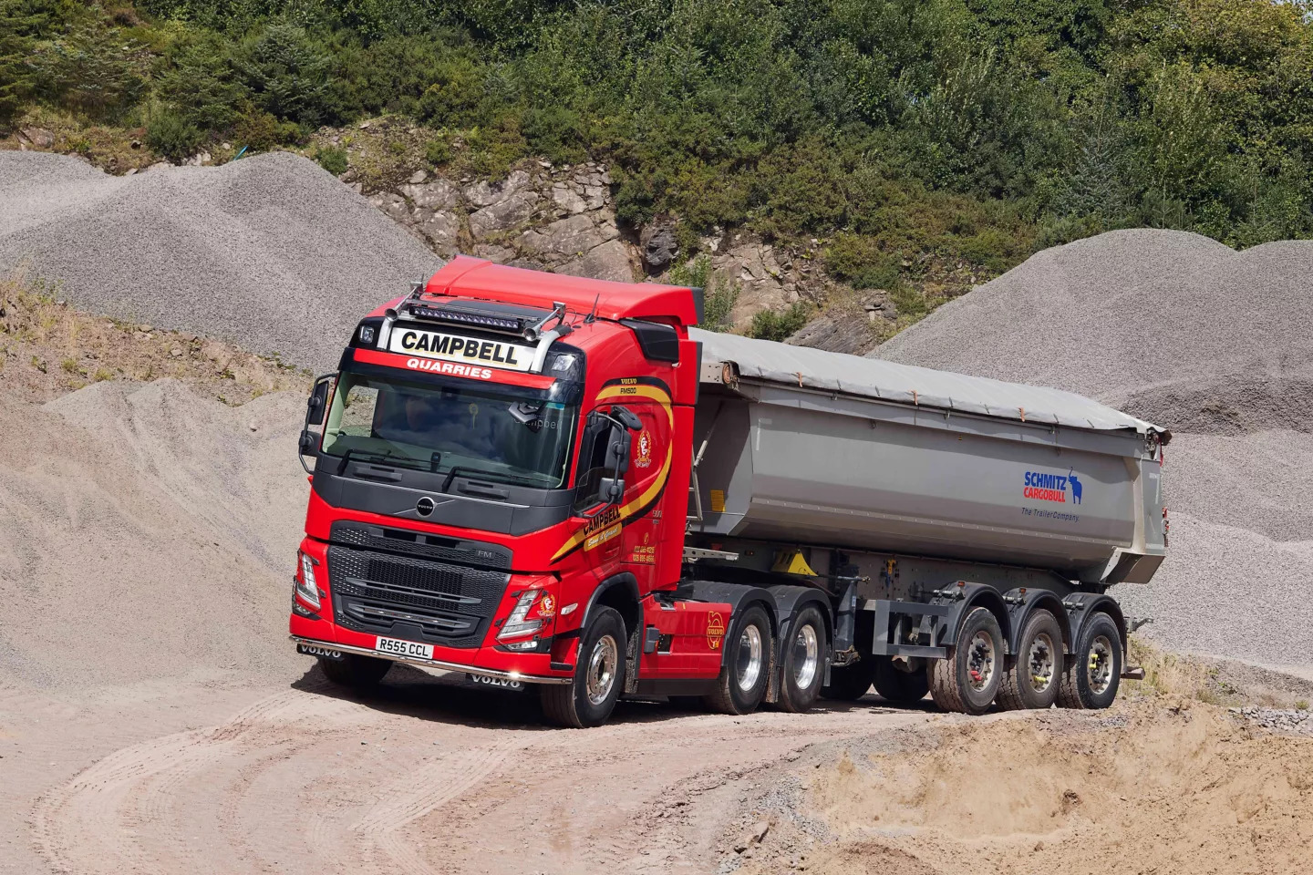 Campbell Contracts Sticks with Volvo