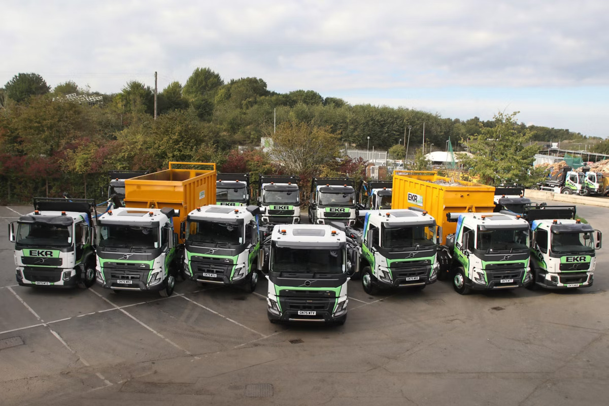 East Kent Recycling Selects Volvo Trucks